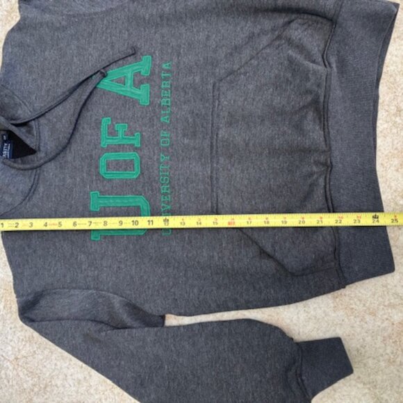 University of Alberta Hoodie - Grey - Unisex Small - Picture 7 of 7
